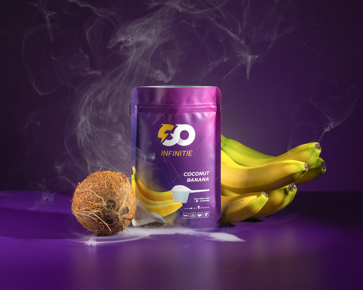 Smoking energetic energy powder Coconut Banana