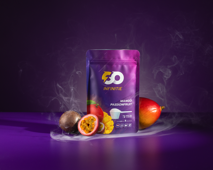 Smoking energetic energy powder Mango Passionfruit